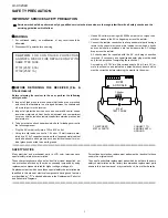 Предварительный просмотр 2 страницы Sharp LC-C3234U - 32" LCD TV Service Manual