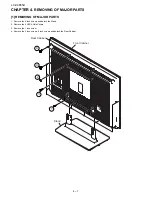 Предварительный просмотр 14 страницы Sharp LC-C4655U - AQUOS Liquid Crystal Television Service Manual