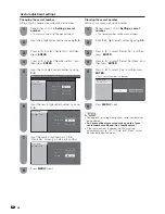 Предварительный просмотр 41 страницы Sharp LC-C4662U Operation Manual