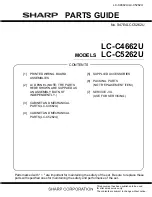 Preview for 15 page of Sharp LC-C4662U Service Manual