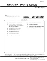 Предварительный просмотр 21 страницы Sharp LC-C6554U Service Manual