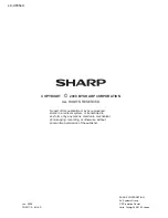 Предварительный просмотр 30 страницы Sharp LC-C6554U Service Manual