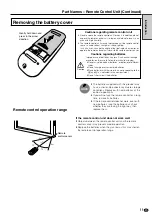 Предварительный просмотр 12 страницы Sharp LC-M3700 Operation Manual