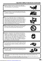 Предварительный просмотр 5 страницы Sharp LC13-B2E Operation Manual