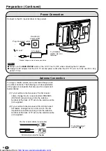 Предварительный просмотр 8 страницы Sharp LC13-B2E Operation Manual