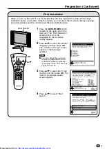 Предварительный просмотр 9 страницы Sharp LC13-B2E Operation Manual