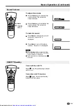 Предварительный просмотр 15 страницы Sharp LC13-B2E Operation Manual