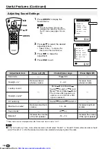 Предварительный просмотр 18 страницы Sharp LC13-B2E Operation Manual