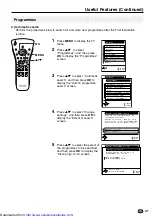 Предварительный просмотр 23 страницы Sharp LC13-B2E Operation Manual