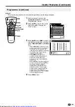 Предварительный просмотр 27 страницы Sharp LC13-B2E Operation Manual