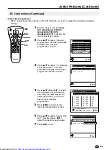 Предварительный просмотр 31 страницы Sharp LC13-B2E Operation Manual