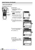 Предварительный просмотр 34 страницы Sharp LC13-B2E Operation Manual