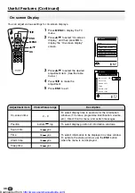 Предварительный просмотр 38 страницы Sharp LC13-B2E Operation Manual