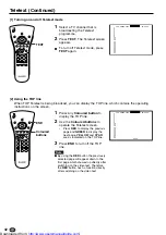 Предварительный просмотр 44 страницы Sharp LC13-B2E Operation Manual