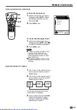 Предварительный просмотр 47 страницы Sharp LC13-B2E Operation Manual