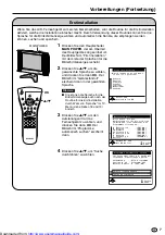 Предварительный просмотр 66 страницы Sharp LC13-B2E Operation Manual