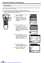 Предварительный просмотр 87 страницы Sharp LC13-B2E Operation Manual