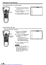 Предварительный просмотр 101 страницы Sharp LC13-B2E Operation Manual