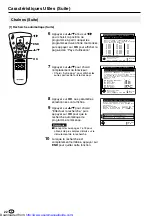 Предварительный просмотр 134 страницы Sharp LC13-B2E Operation Manual