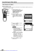 Предварительный просмотр 142 страницы Sharp LC13-B2E Operation Manual