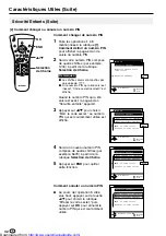 Предварительный просмотр 144 страницы Sharp LC13-B2E Operation Manual