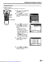 Предварительный просмотр 294 страницы Sharp LC13-B2E Operation Manual