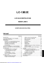 Предварительный просмотр 325 страницы Sharp LC13-B2E Operation Manual