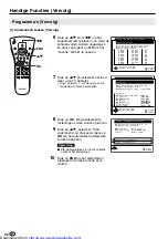 Предварительный просмотр 346 страницы Sharp LC13-B2E Operation Manual