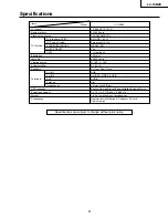Предварительный просмотр 3 страницы Sharp LC13-B2E Service Manual