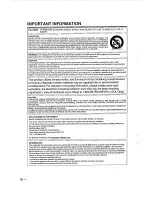Preview for 4 page of Sharp LC19DV24U - 19" LCD TV User Manual