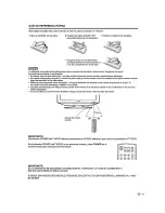 Предварительный просмотр 87 страницы Sharp LC19DV24U - 19" LCD TV User Manual