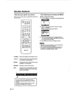 Предварительный просмотр 100 страницы Sharp LC19DV24U - 19" LCD TV User Manual