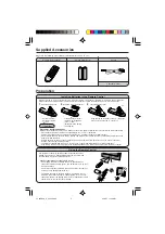 Предварительный просмотр 5 страницы Sharp LC20SH3U - Flat-Panel LCD TV Operation Manual