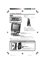 Предварительный просмотр 8 страницы Sharp LC20SH3U - Flat-Panel LCD TV Operation Manual