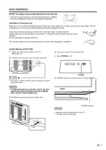 Предварительный просмотр 8 страницы Sharp LC26SB24U - 26" LCD TV Operation Manual