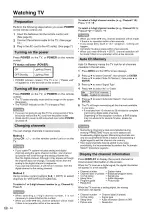 Предварительный просмотр 15 страницы Sharp LC26SB24U - 26" LCD TV Operation Manual