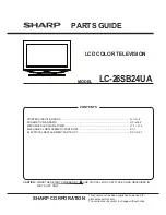 Preview for 5 page of Sharp LC26SB24U - 26" LCD TV Service Manual