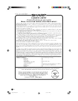 Предварительный просмотр 106 страницы Sharp LC32DA5U - LC - 32" LCD TV Operation Manual