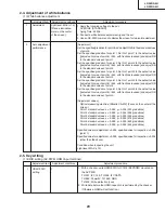 Предварительный просмотр 23 страницы Sharp LC32DA5U - LC - 32" LCD TV Service Manual