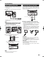 Предварительный просмотр 7 страницы Sharp LC32LE700UN - 31.5" LCD TV User Manual