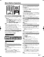 Предварительный просмотр 15 страницы Sharp LC32LE700UN - 31.5" LCD TV User Manual