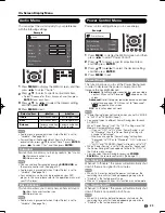 Предварительный просмотр 23 страницы Sharp LC32LE700UN - 31.5" LCD TV User Manual