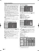 Предварительный просмотр 26 страницы Sharp LC32LE700UN - 31.5" LCD TV User Manual