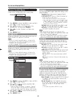 Предварительный просмотр 20 страницы Sharp LC32SB21U - 31.5" LCD TV Operation Manual