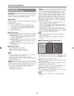 Предварительный просмотр 22 страницы Sharp LC32SB21U - 31.5" LCD TV Operation Manual