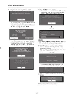 Предварительный просмотр 27 страницы Sharp LC32SB21U - 31.5" LCD TV Operation Manual