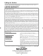 Предварительный просмотр 31 страницы Sharp LC32SB21U - 31.5" LCD TV Operation Manual