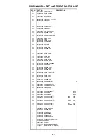 Предварительный просмотр 6 страницы Sharp LC32SH12U - Flat Panel LCD Television HDTV Parts List