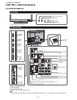 Предварительный просмотр 6 страницы Sharp LC40E67U - LC - 40" LCD TV Service Manual