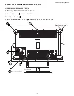 Предварительный просмотр 13 страницы Sharp LC40E67U - LC - 40" LCD TV Service Manual